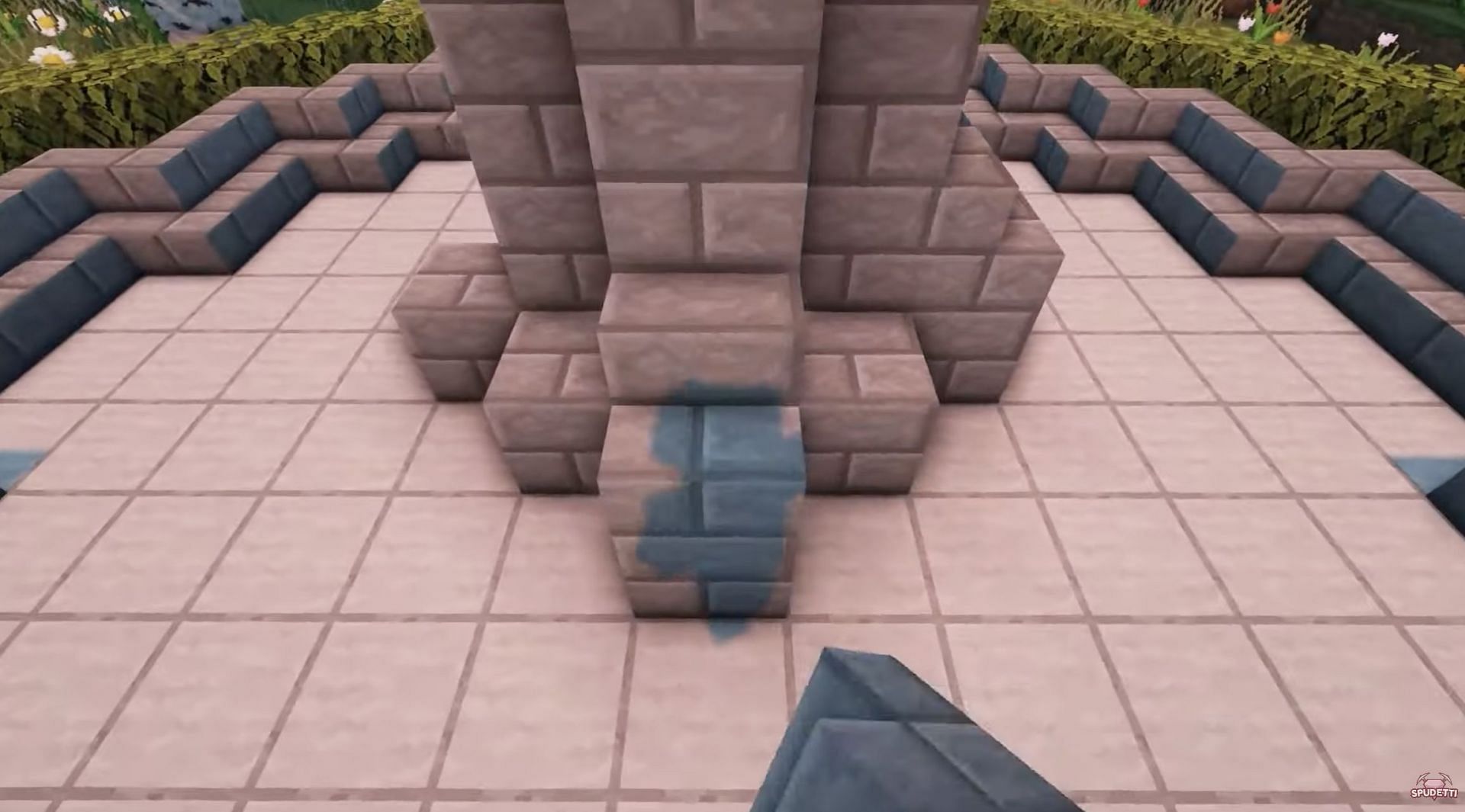 Stairs should be placed next (Image via YouTube/Spudetti)