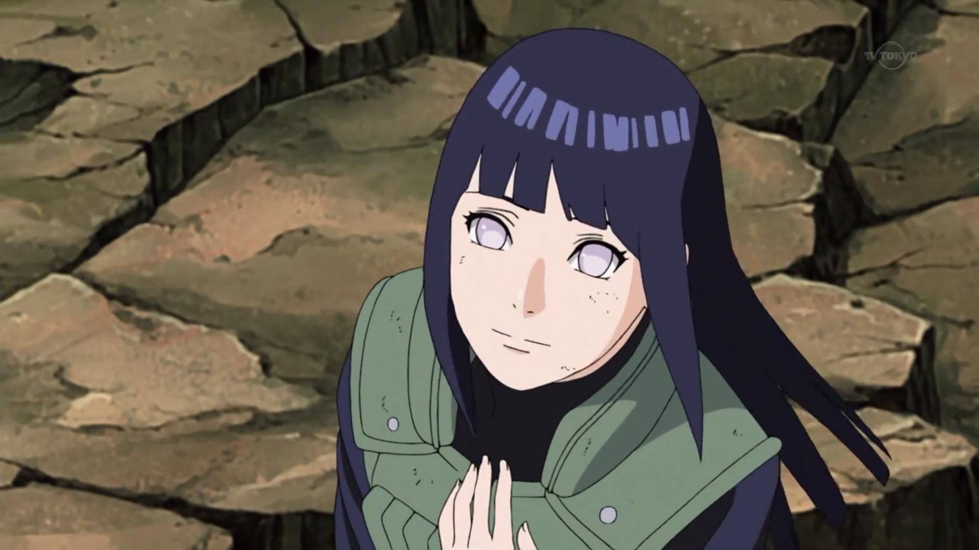 Hinata as seen in Naruto (Image via Studio Pierrot)