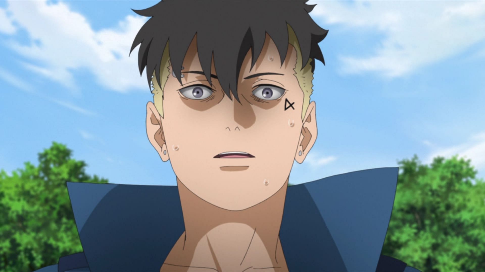 Kawaki will be as awkward as ever in this week&#039;s episode (Image via Studio Pierrot)