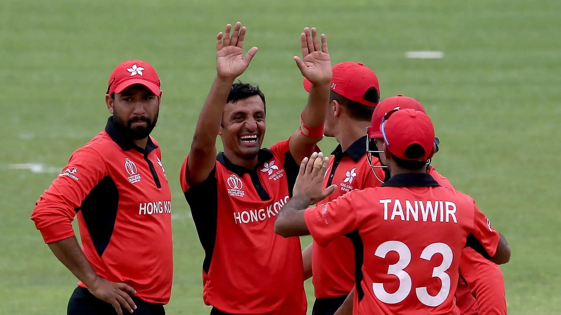 Hong Kong defended a total of 148 against Singapore. Pic: ICC