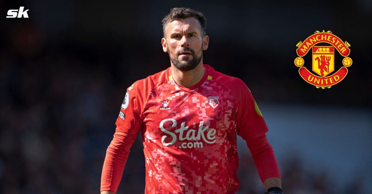Ben Foster is not happy with United star