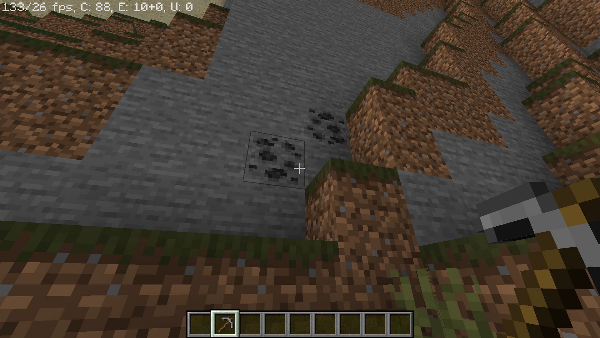 This level is best for coal ore (Image via Mojang)