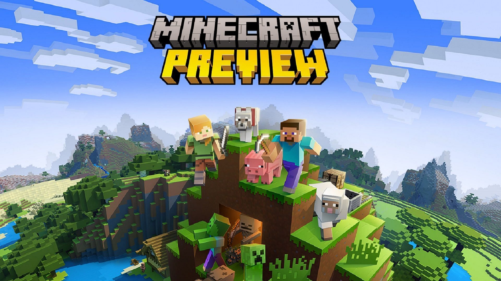 Minecraft Preview is a great way to try new features (Image via Mojang)