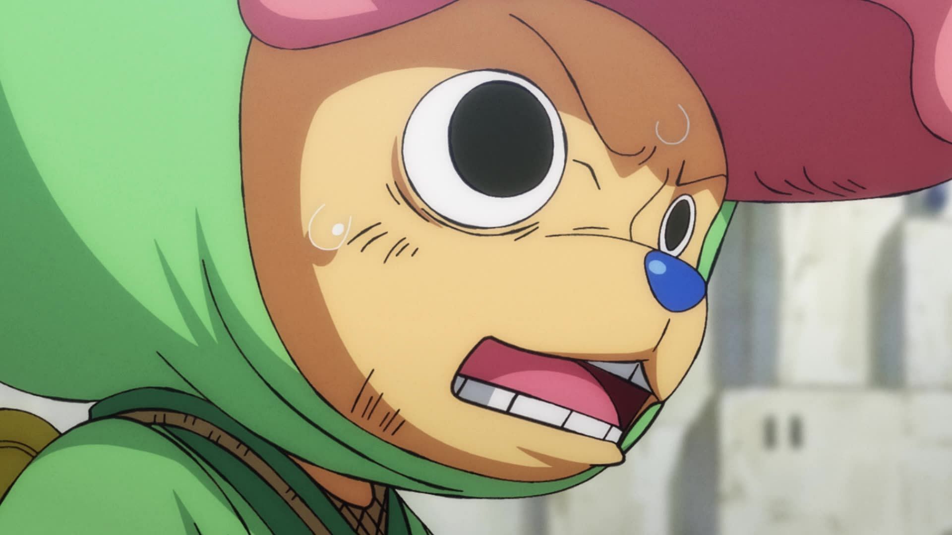 one piece side blog — love how good chopper's been in wano! so far he's