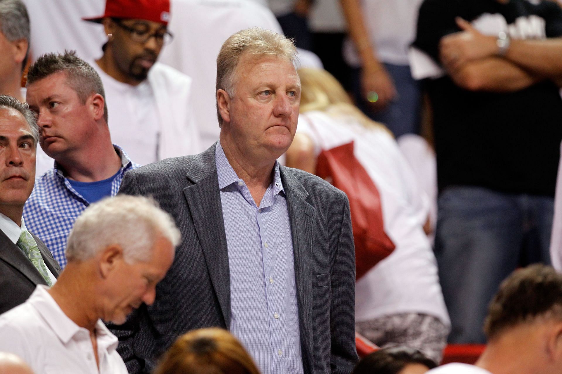 Larry Bird was one of the toughest players to guard during his impressive NBA career (Image via Getty Images)