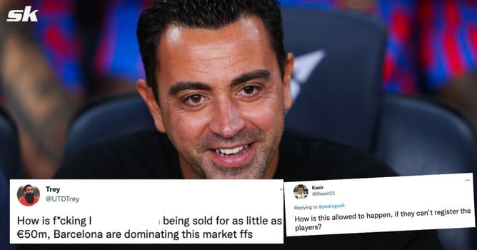 "How is this allowed", "Biggest steal ever since big bang" - Fans in disbelief as Barcelona reportedly agree deal to sign 27-year-old Premier League superstar