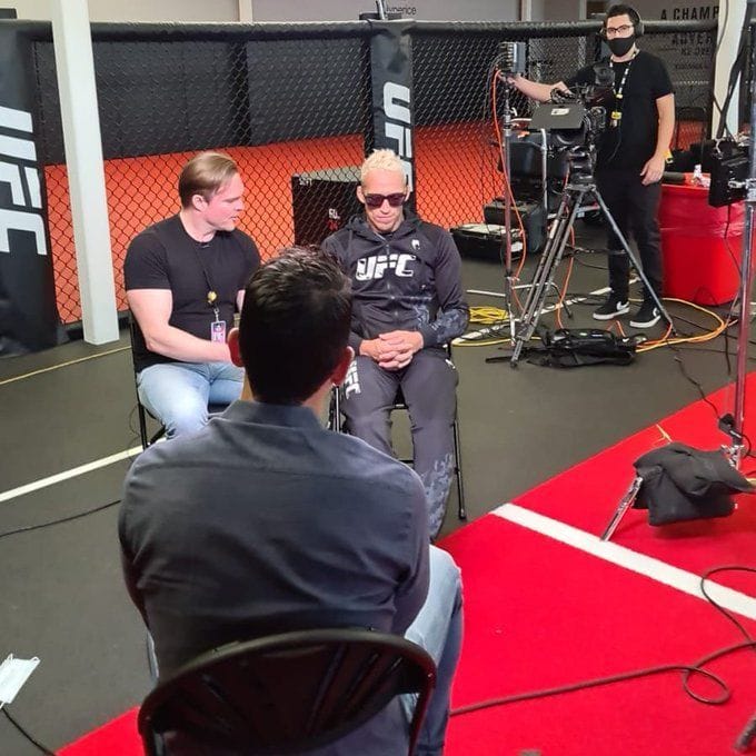 "I froze on the buttons" UFC translator Fabiano Buskei revisits the