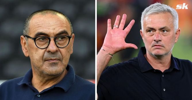 “There is a big f*****g difference” – Maurizio Sarri makes honest admission about him and Jose Mourinho