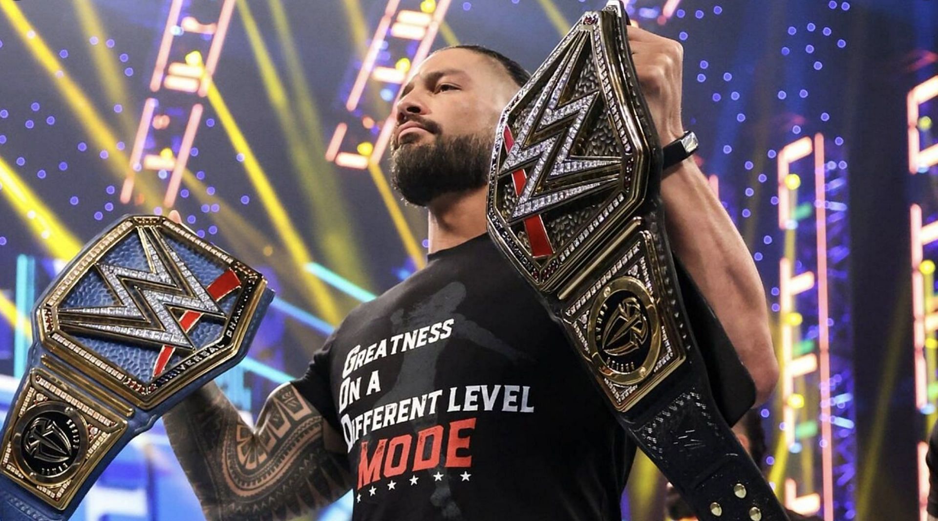 Current Undisputed WWE Universal Champion Roman Reigns.