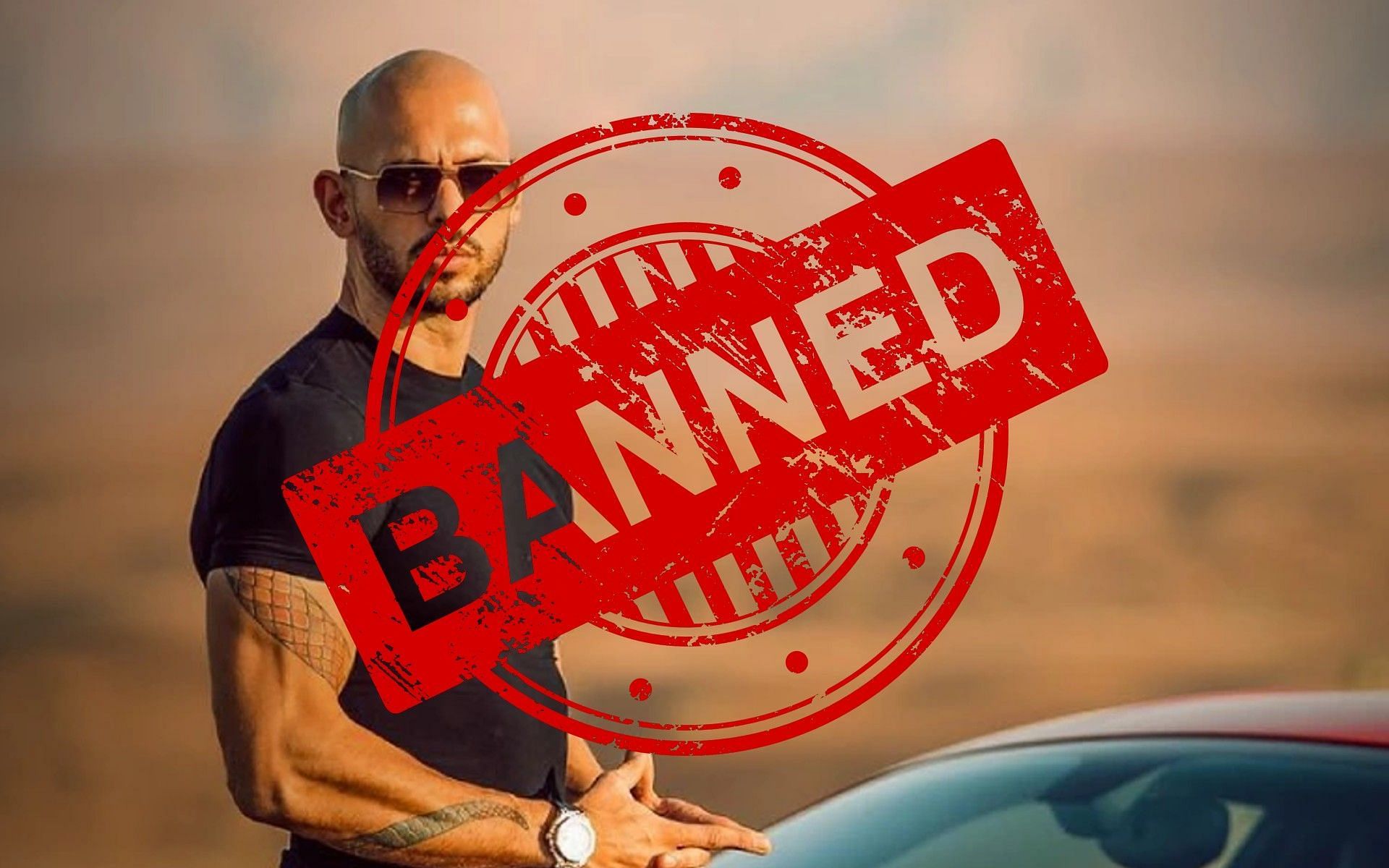 BREAKING: Andrew Tate has been permanently banned from en