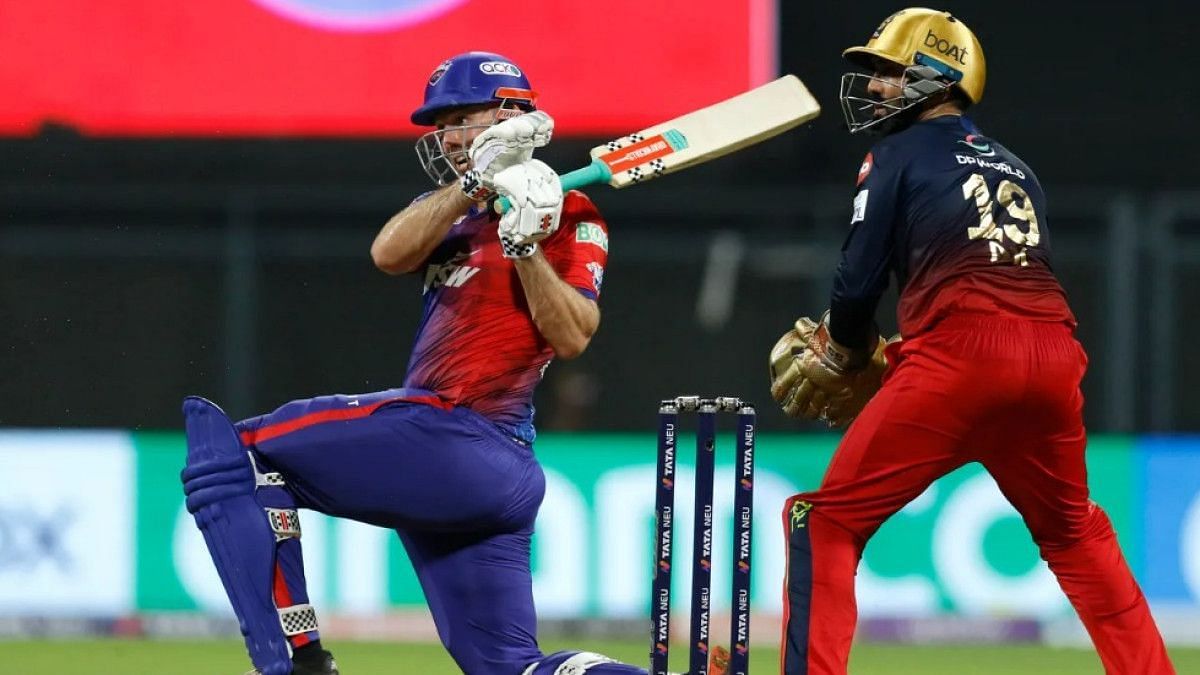 Mitchell Marsh struggled in his debut match for DC in IPL 2022