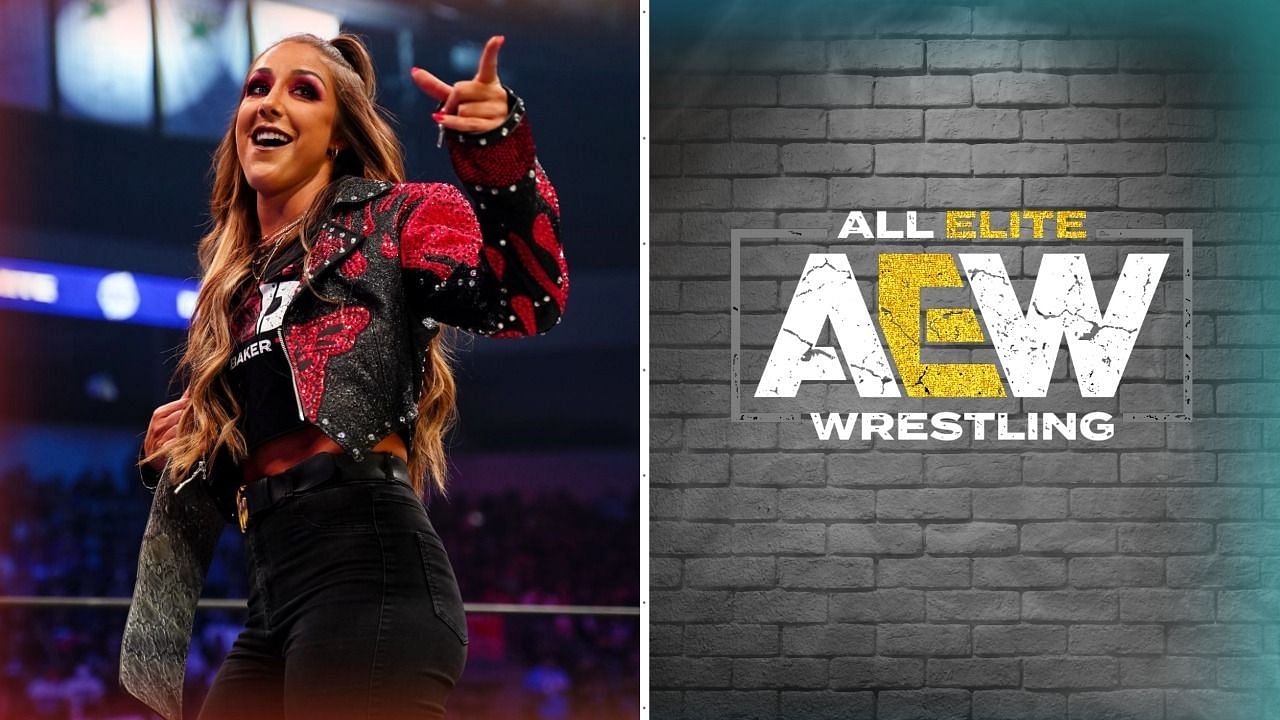 Britt Baker is currently signed to AEW.