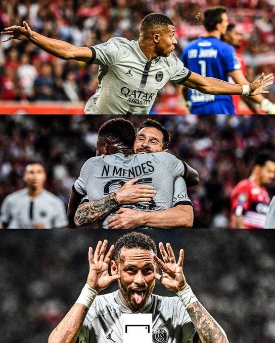 Psg Superstar Lionel Messi Produces Stunning Assist As Kylian Mbappe