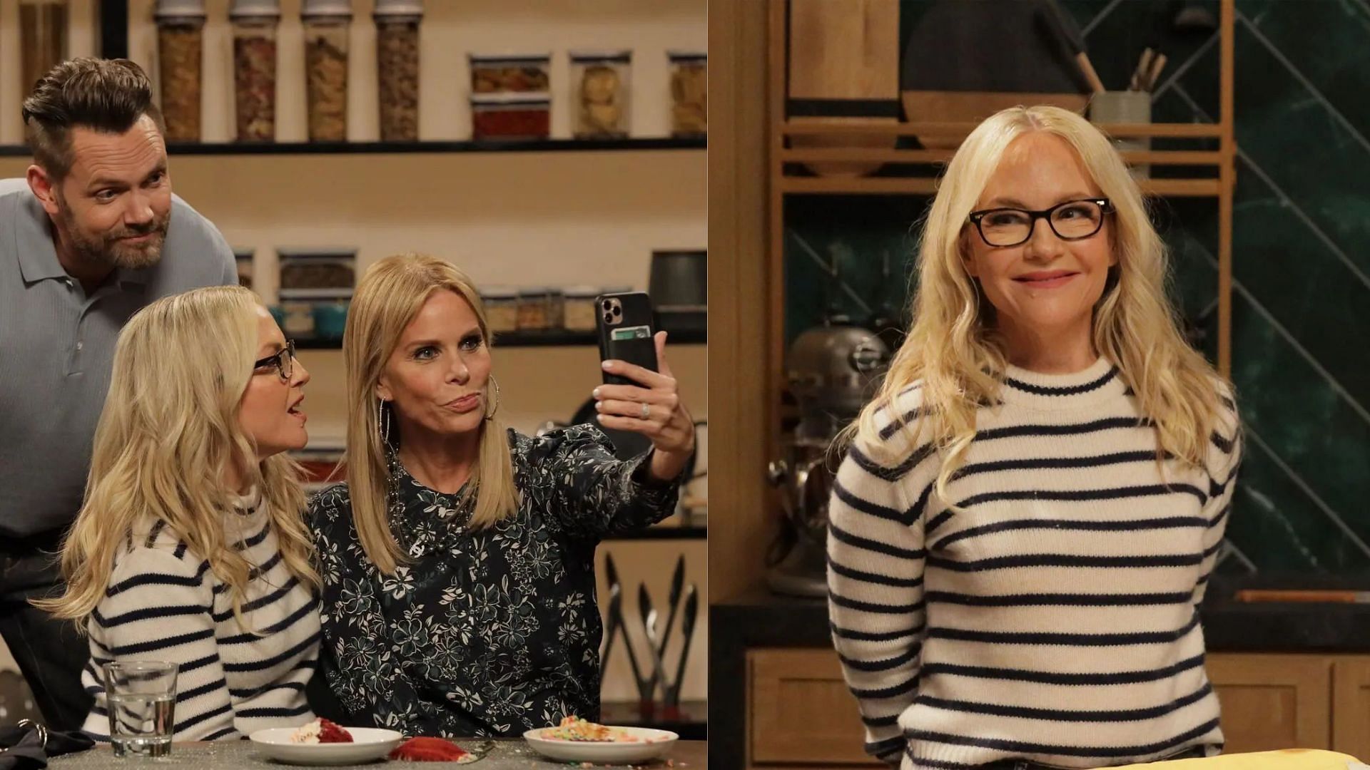 Cheryl Hines and Rachael Harris to go compete head-to-head in Celebrity Beef hosted by Joel McHale (Image via Instagram/@eentertainment)