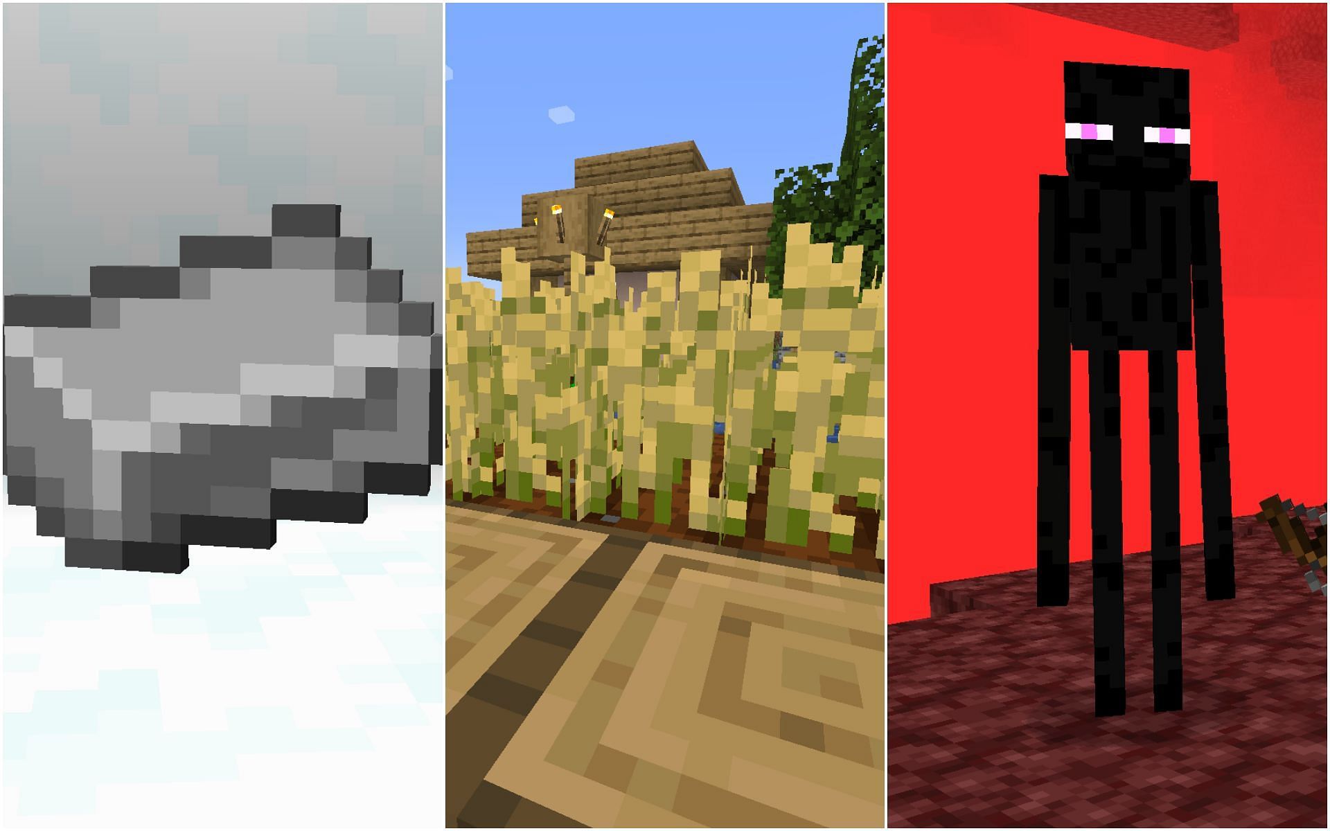 Some of the most important resources to farm in Minecraft 1.19 (Image via Mojang)