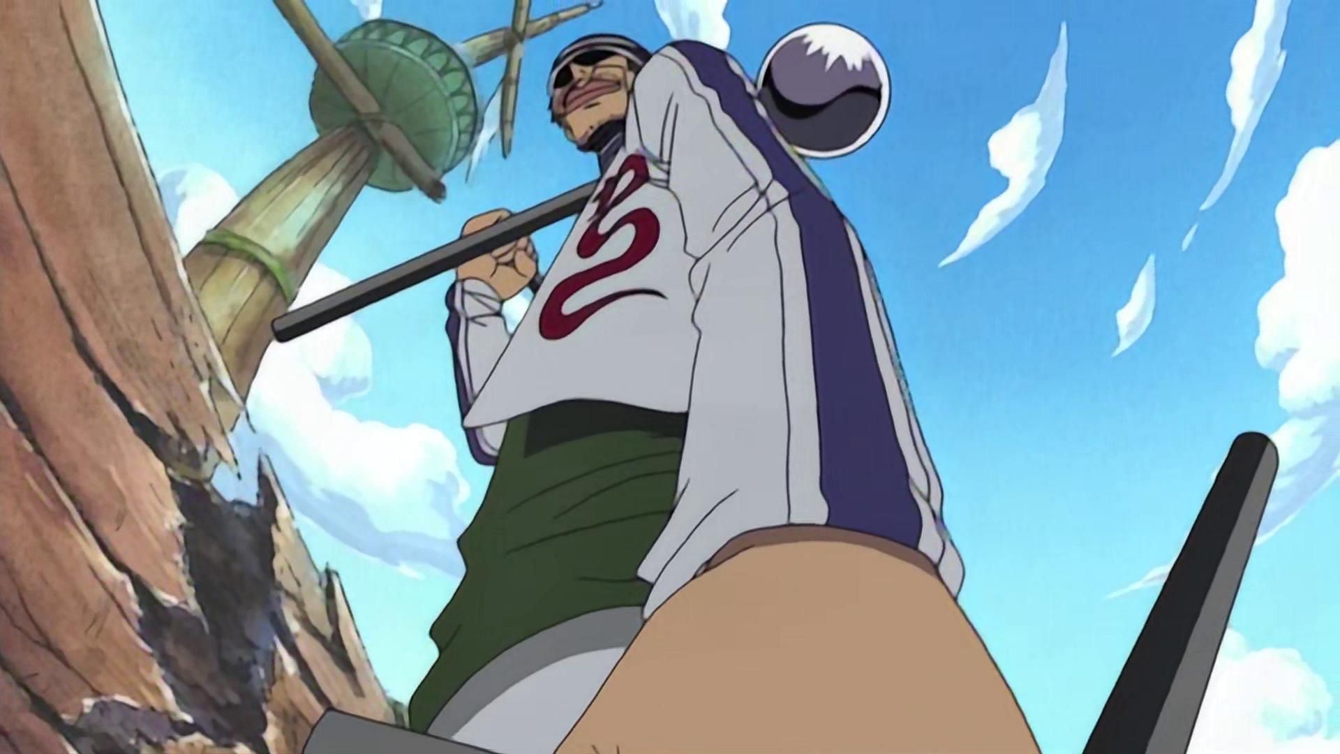Gin, as seen in One Piece&#039;s East Blue Saga (Image via Toei Animation, One Piece)
