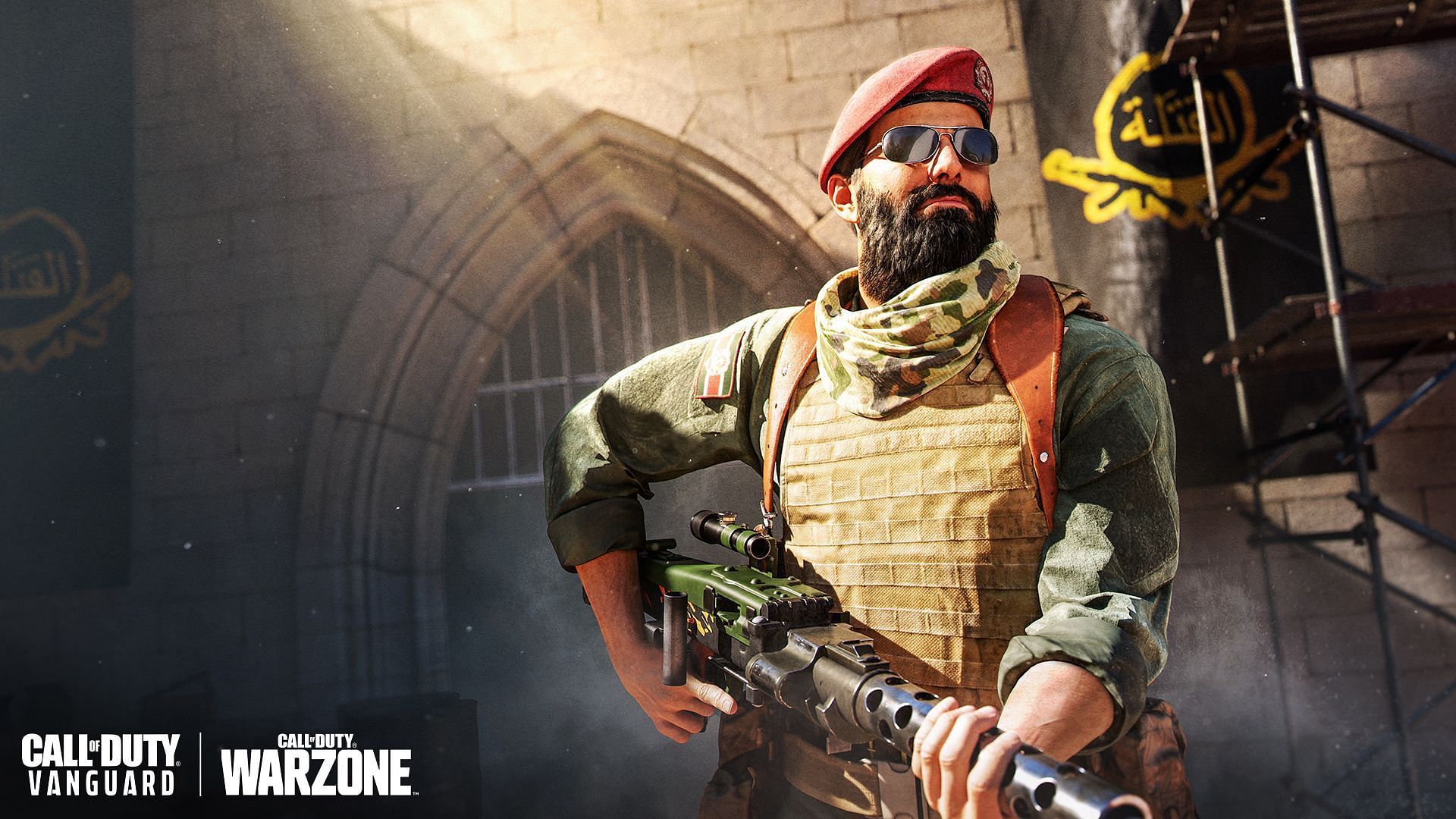 Modern Warfare 2 pre-order bonus Khaled Al-Asad Operator bundle (image via Activision)
