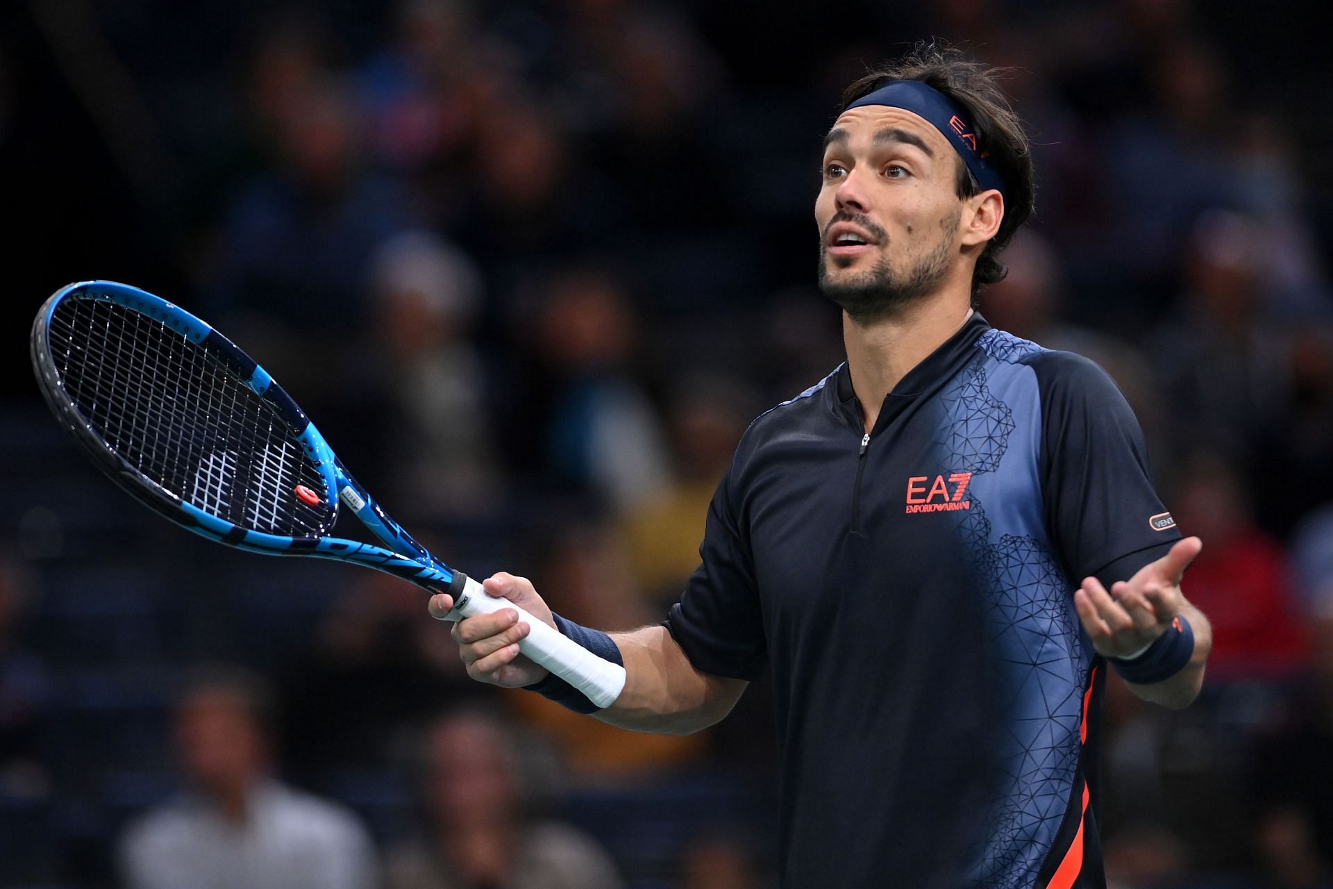 Fognini scored a 7-5, 7-5 win over Dusan Lajovic in the opening round