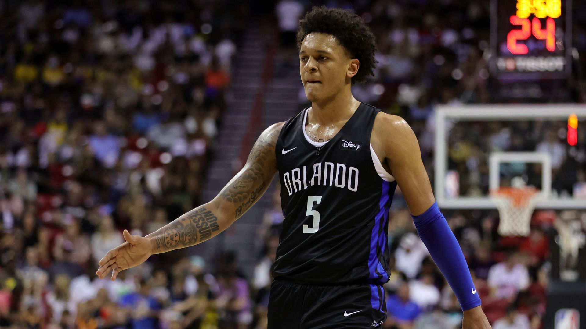Paolo Banchero with the Orlando Magic at the 2022 Summer League