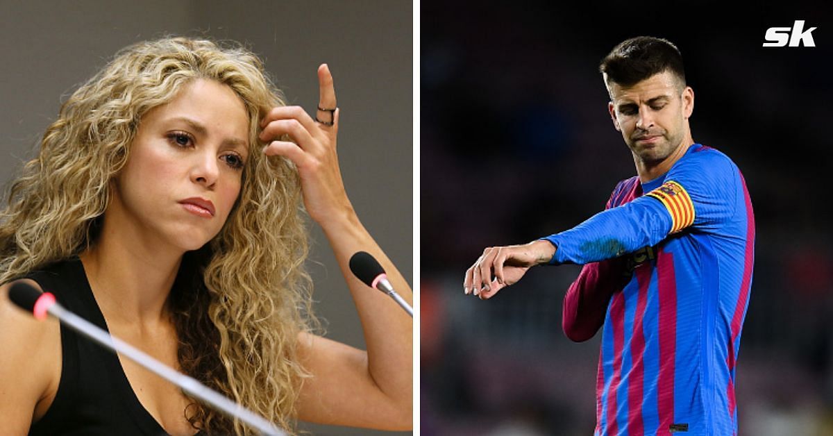 The Barca defender appears to have moved on from Shakira
