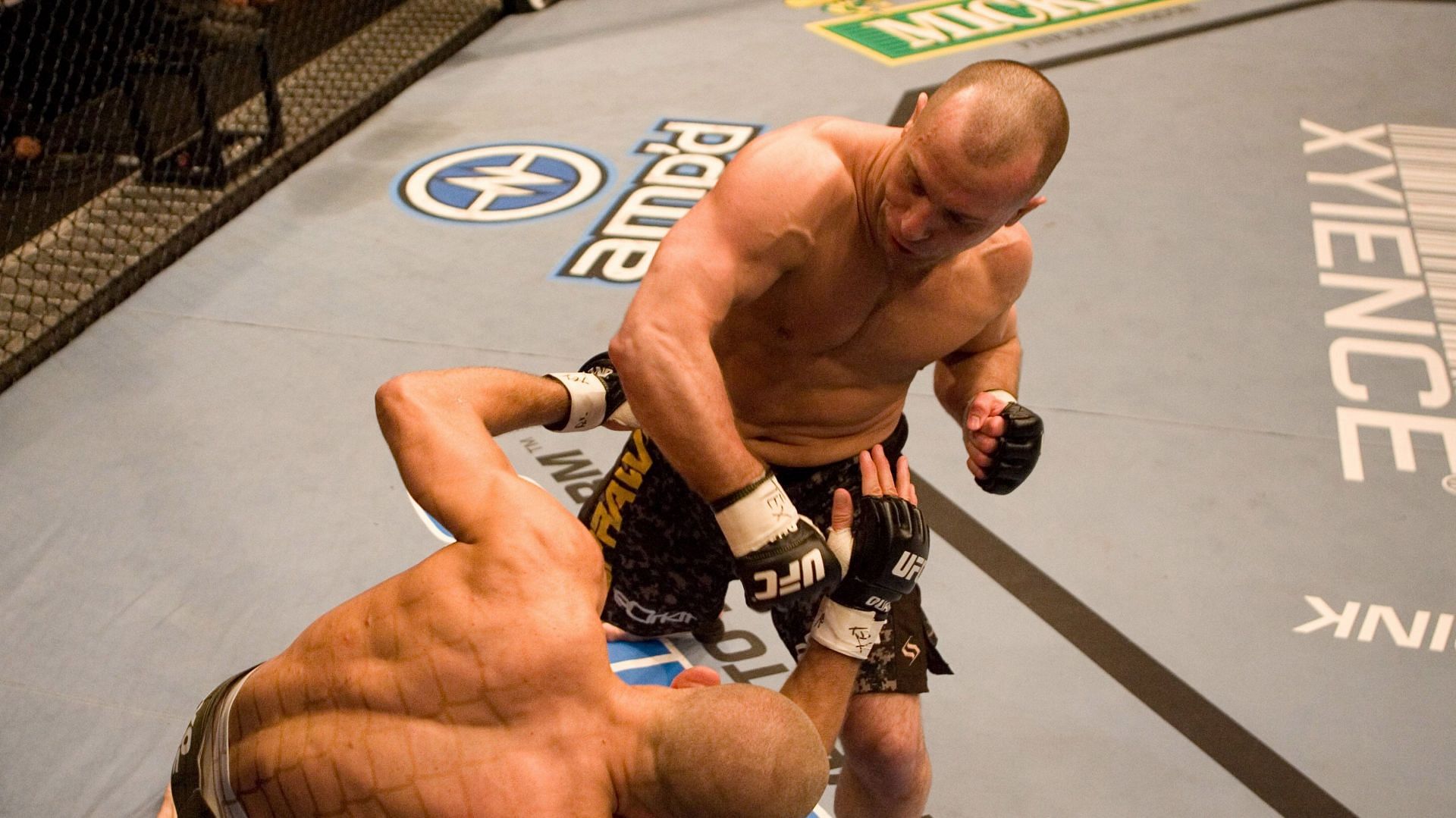 Matt Serra pulled off one of the all-time great upsets when he knocked out Georges St-Pierre to claim welterweight gold