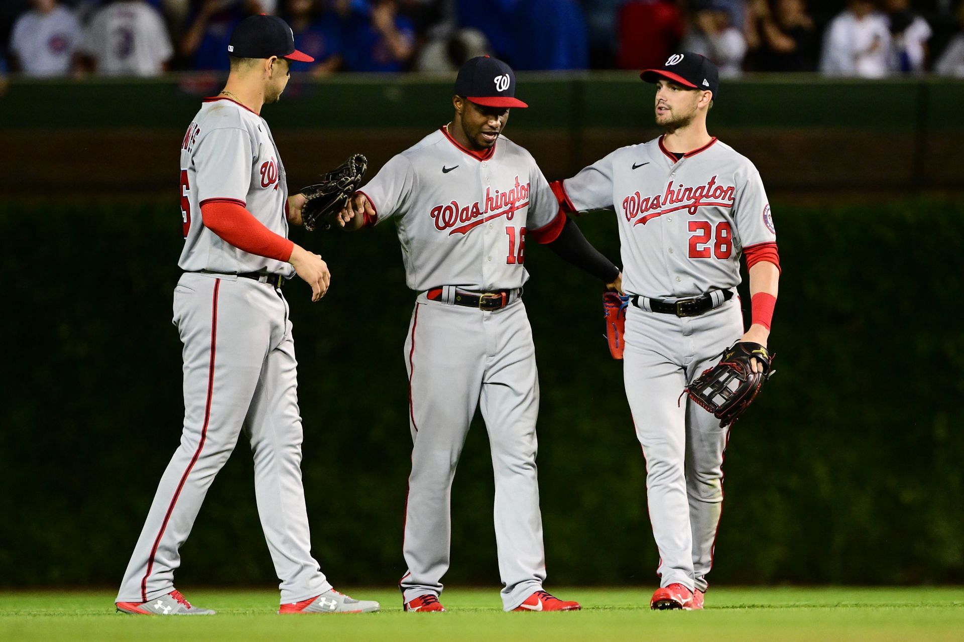 The Nationals and Cubs play Wednesday.