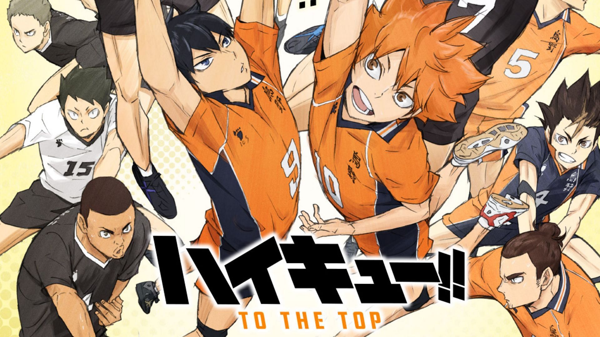 Haikyuu!! To The Top Ensky Goods Visual Illustration Board Vol. 5 SET