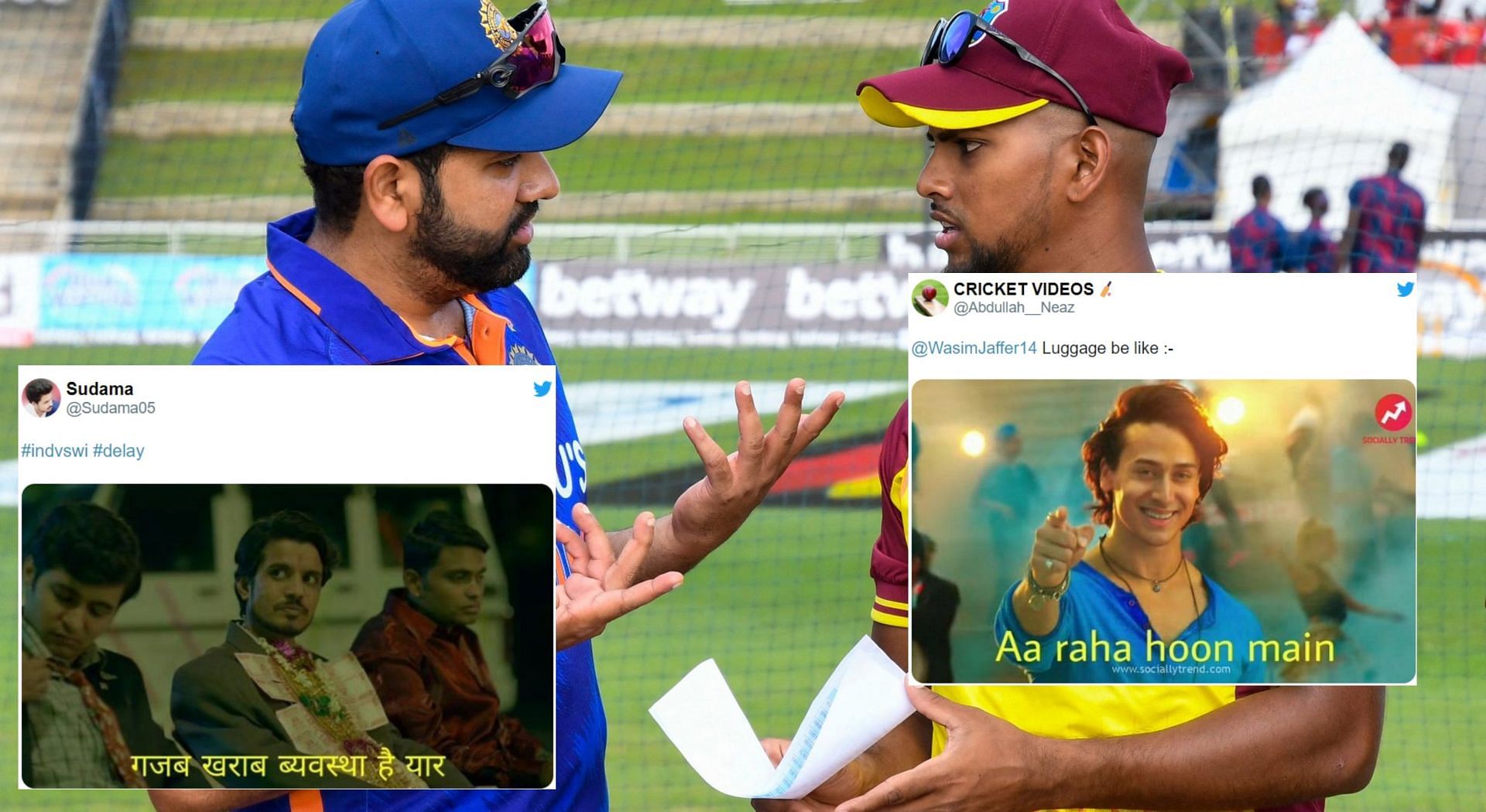 WI vs IND 2022: Top 10 funny memes after 2nd T20I gets delayed due to delay  in the arrival of luggage