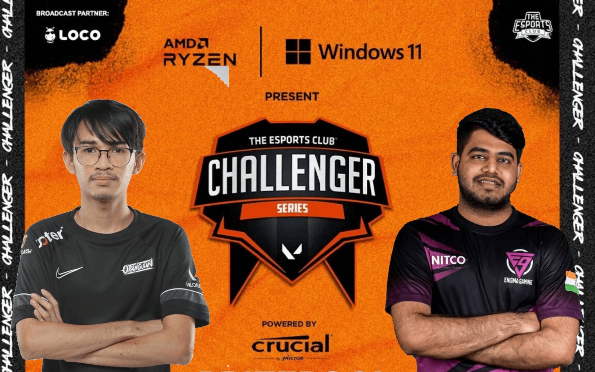 Orangutan vs Enigma Gaming: Who will win the Lower Finals at the TEC Challengers Series 8 main event? (Image via Sportskeeda)