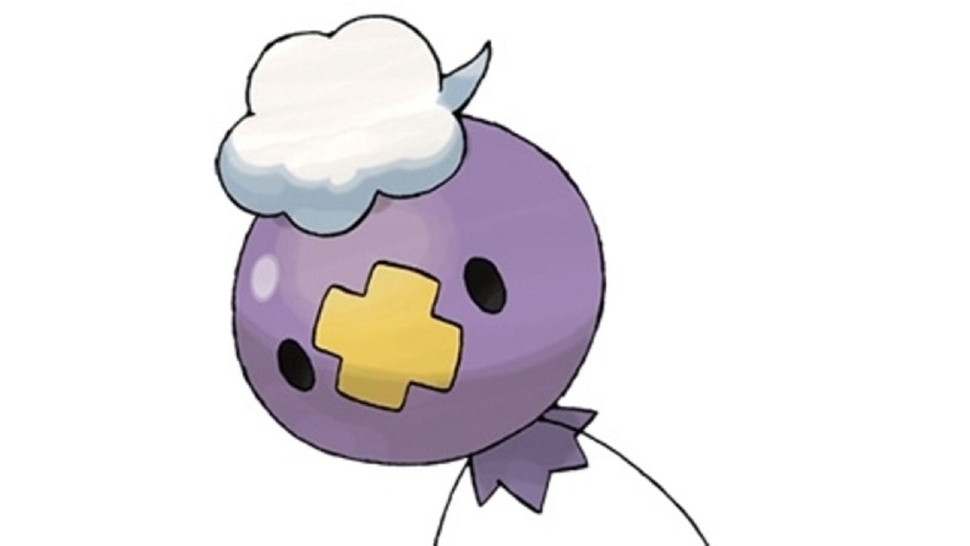 Drifloon&#039;s official art used in many of the franchise&#039;s games (Image via The Pokemon Company)