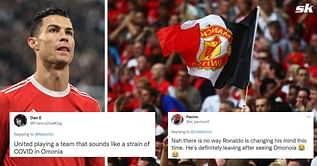 “There is no way Ronaldo is changing his mind”, “Playing a team that sounds like a strain of COVID in Omonia” – Manchester United fans hilariously react to Europa League draw