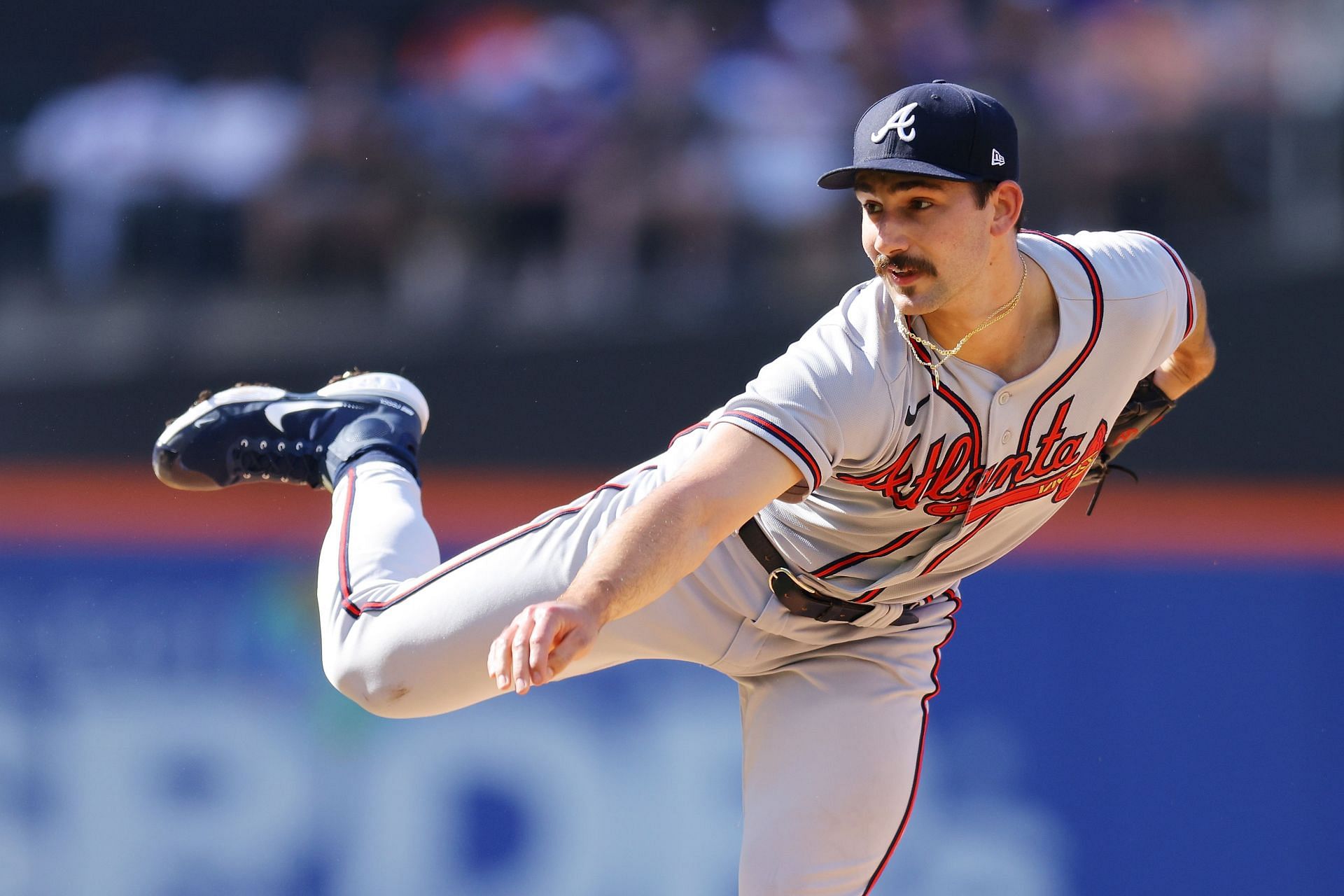 Braves' Spencer Strider has impressive strikeout streak end -- even with  eight Ks vs. Mets 