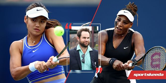 “This is actually a good match up for Serena, needing to kind of get those reps going in to New York” – Andy Roddick on the upcoming Cincinnati Open R1 match-up between Serena Williams and Emma Raducanu