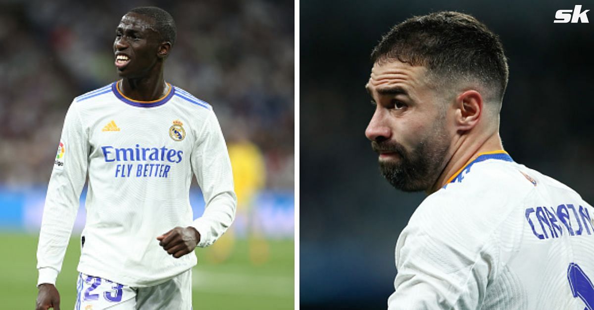 Dani Carvajal and Ferland Mendy share a tense relationship with Madrid new signing.