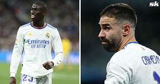 Dani Carvajal and Ferland Mendy share a tense relationship with Real Madrid new signing: Reports