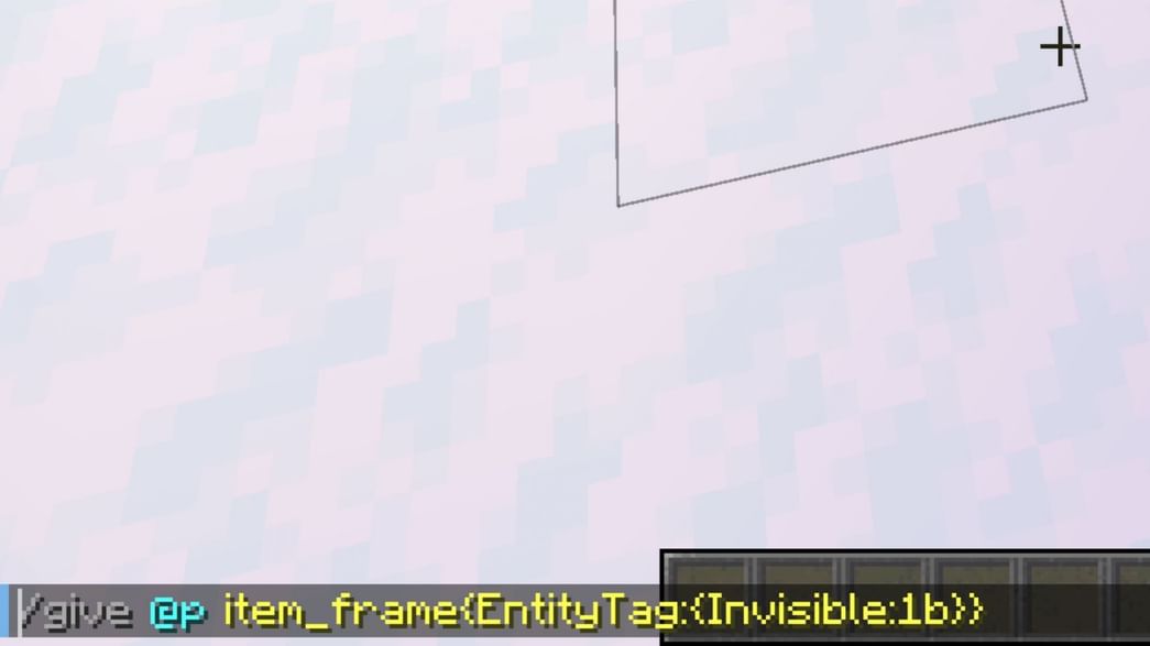How to get invisible item frame in Minecraft 1.19 update