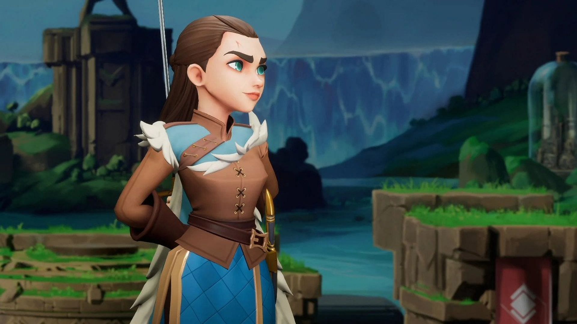 Arya Stark, as she appears in Multiversus (Image via Warner Bros. Interactive Entertainment)