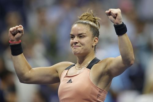 Sakkari at the 2021 US Open - Day 8