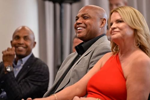 Charles Barkley with his wife Maureen Blumhardt