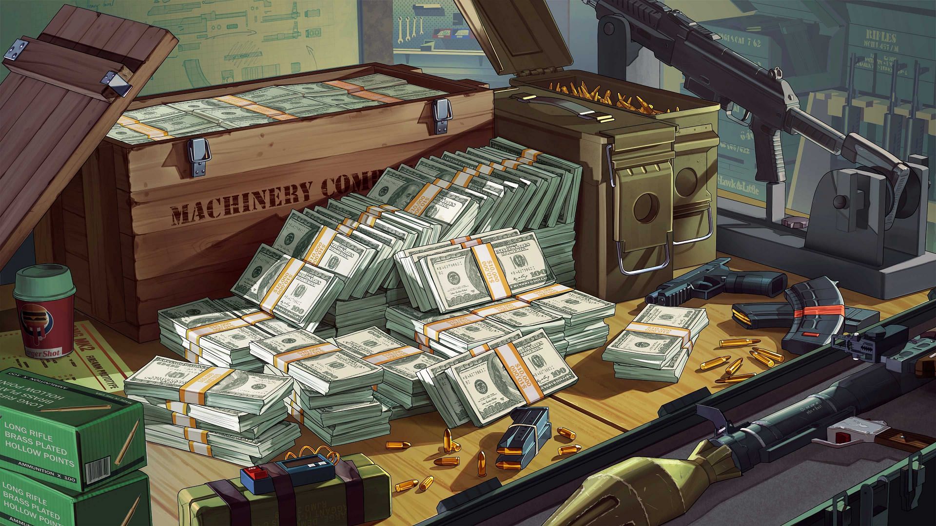 Getting cash without doing heists in GTA Online is easier than one might think (Image via Rockstar Games)