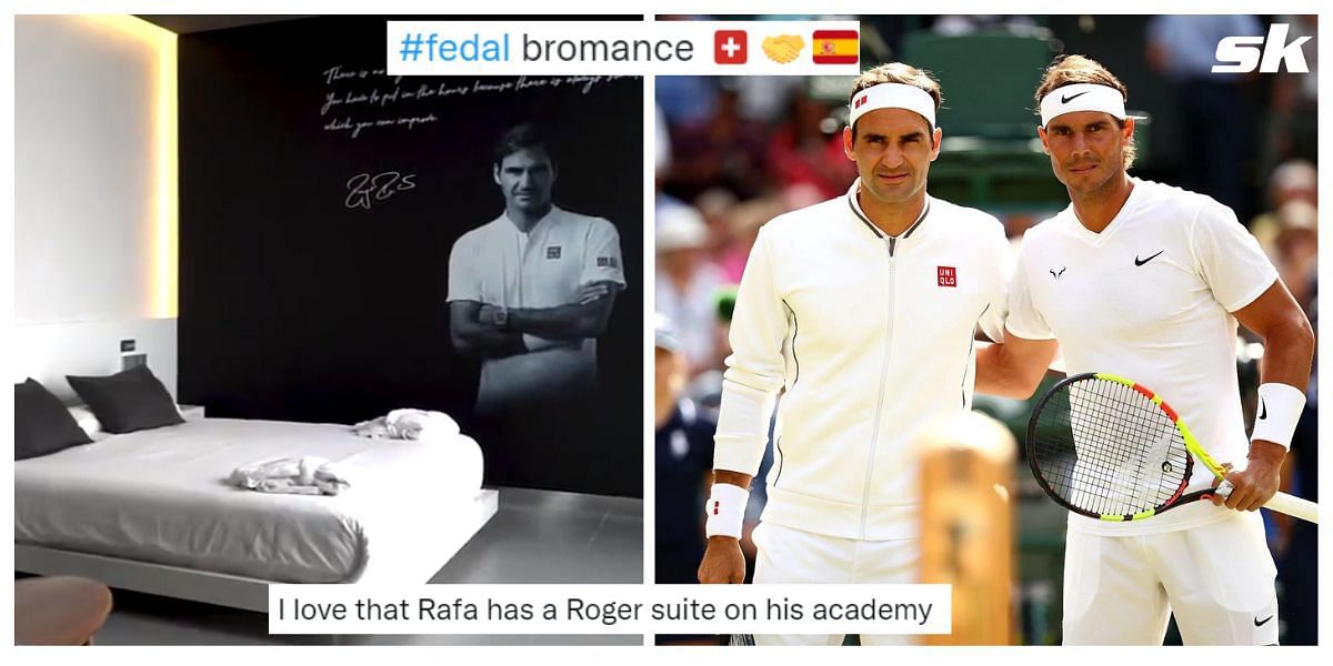 Tennis fans were thrilled to see the Roger Federer Suite at the Spaniard&#039;s academy