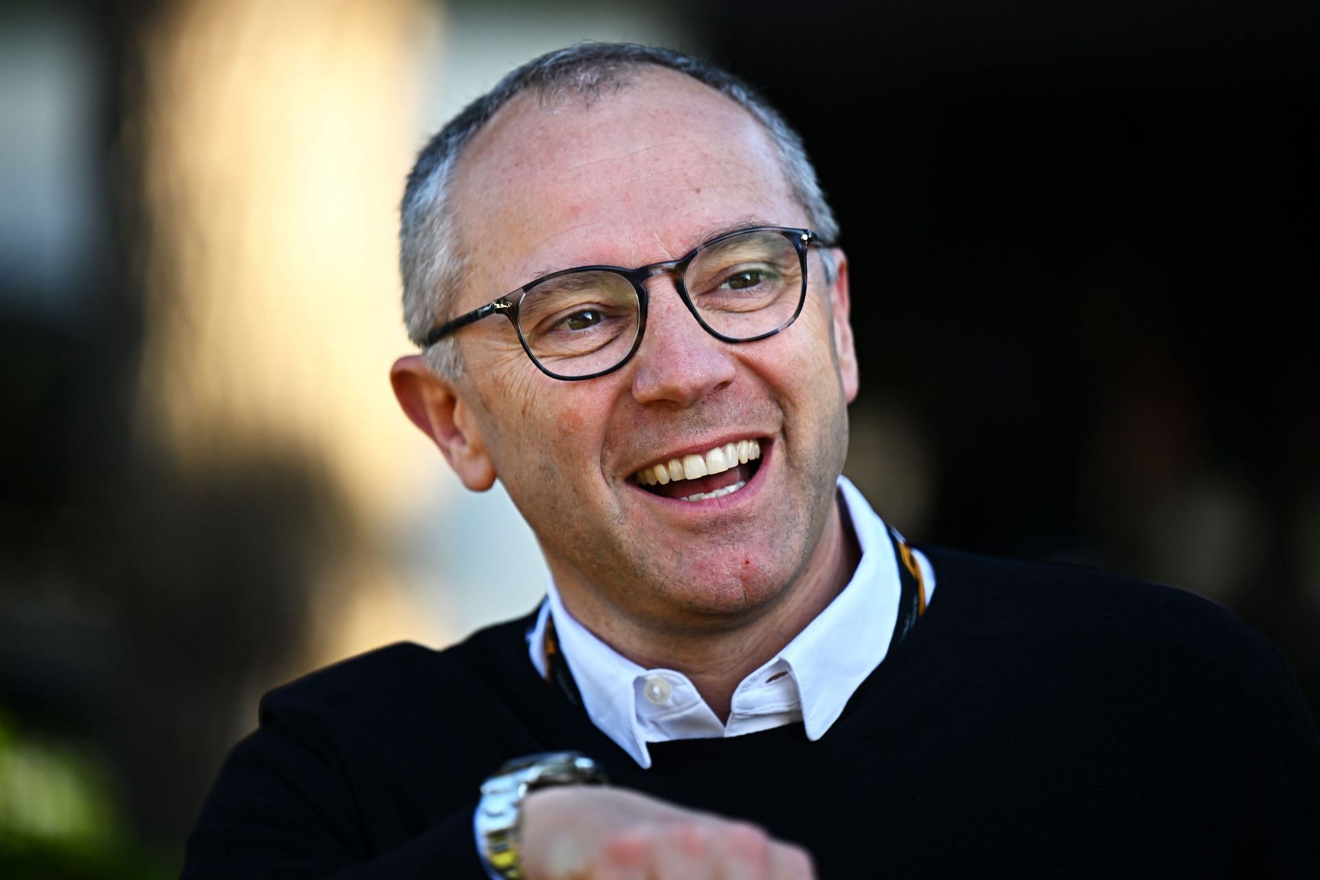 Stefano Domenicali, CEO of the Formula One Group (Photo by Clive Mason/ Getty Images)