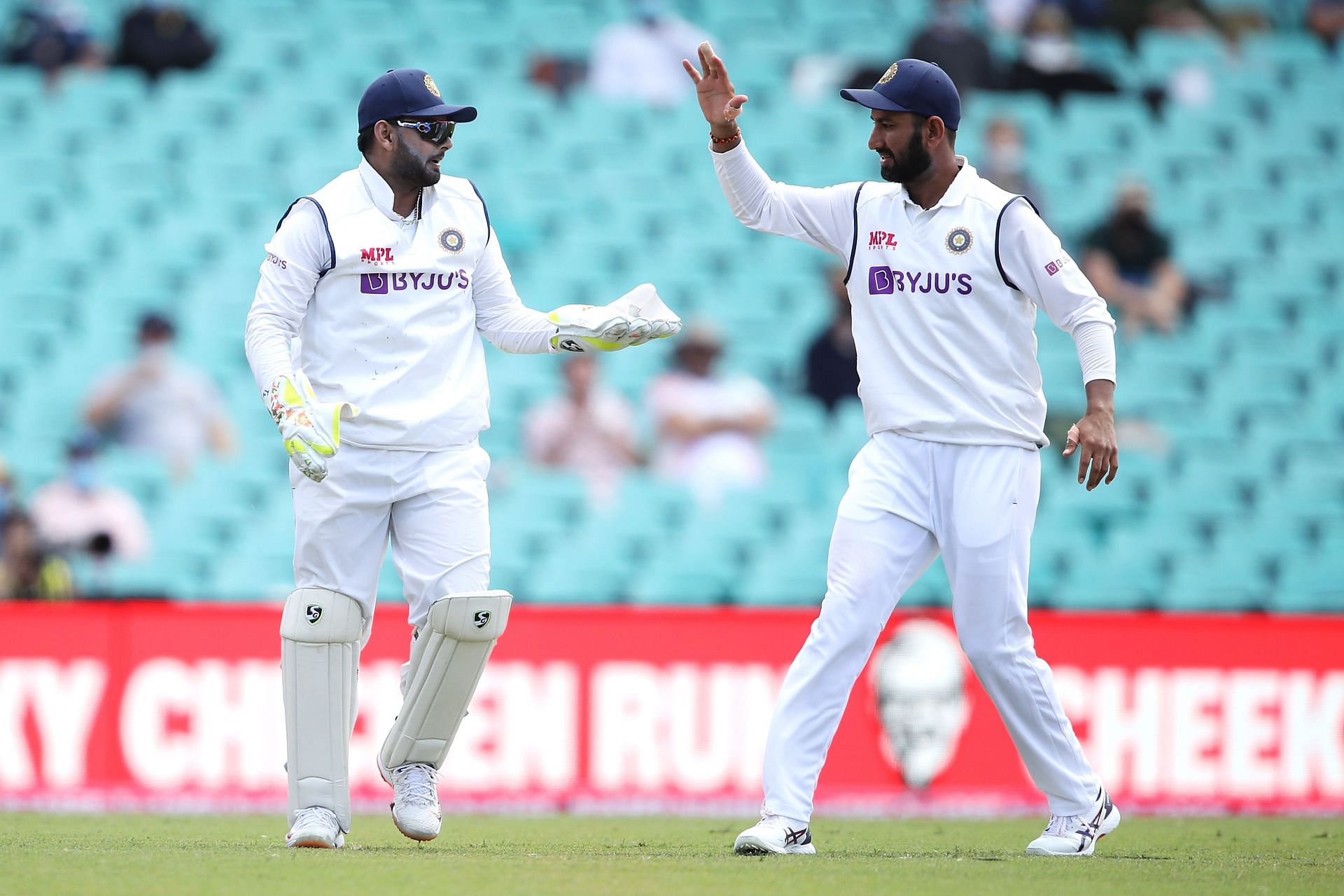 Rishabh Pant (left) and Cheteshwar Pujara have stitched together several memorable partnerships in the past.