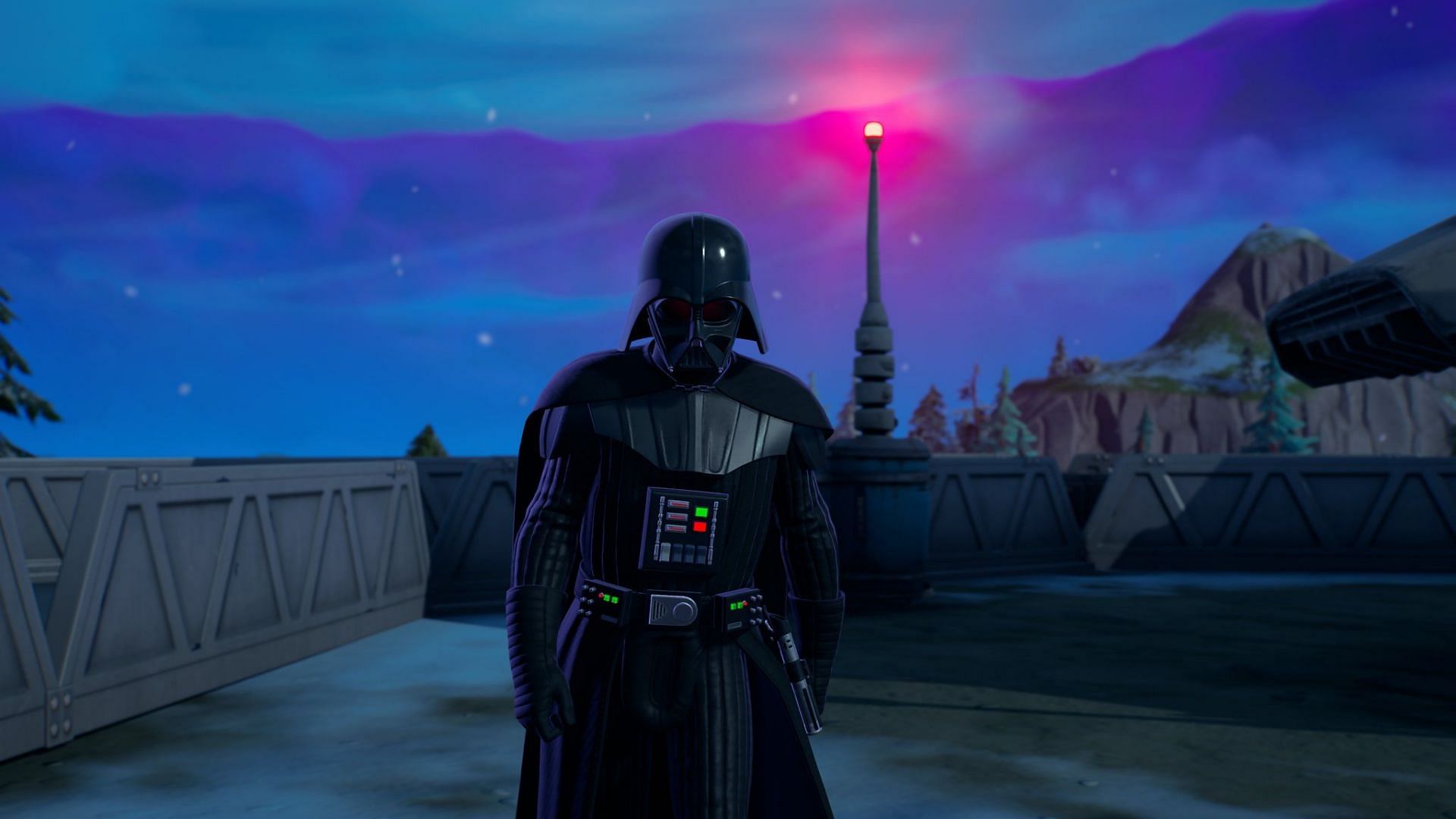 Here&#039;s how to unlock the Darth Vader skin early in Fortnite Chapter 3 Season 3 (Image via Twitter/Wolfey05)