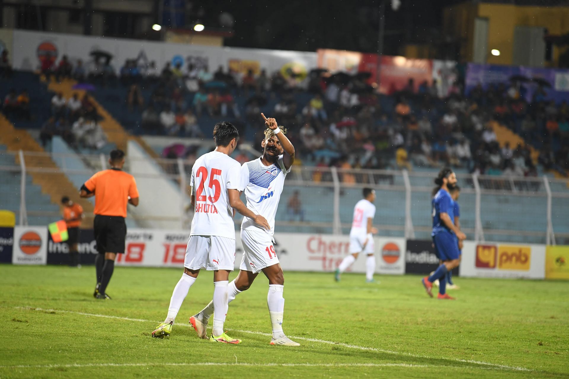 Bengaluru FC romped to an easy win again Indian Air Force FT. [Credits: Suman Chattopadhyay/www.imagesolutionr.in]