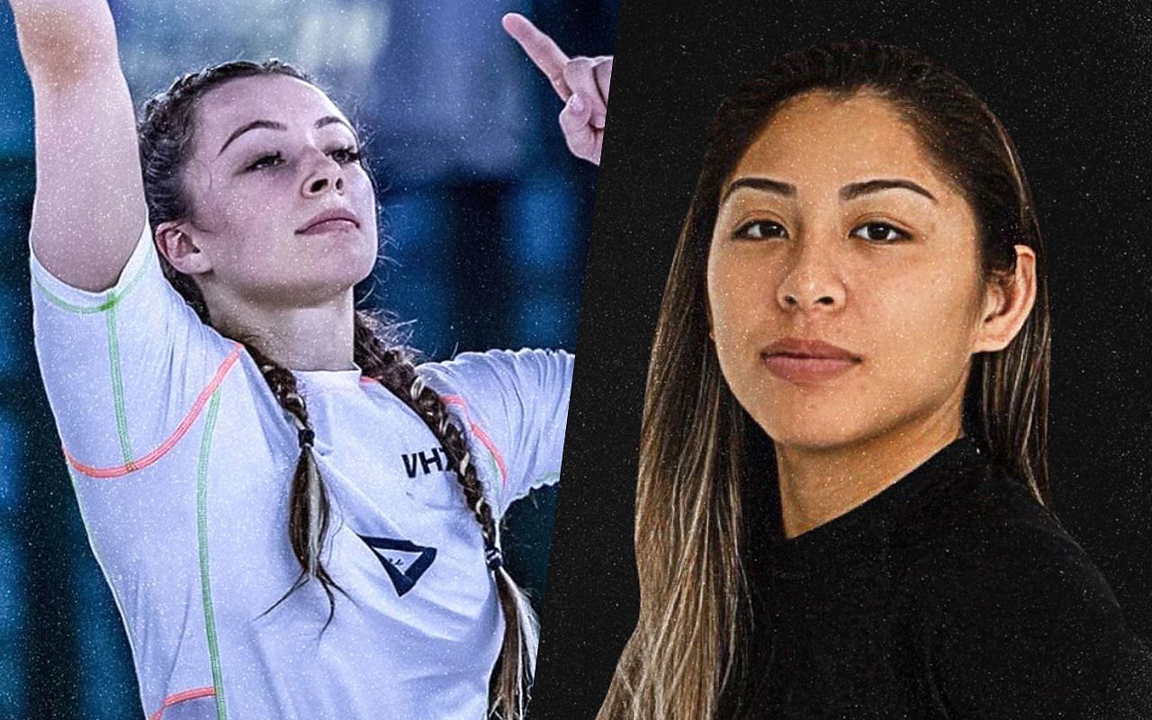 (left) BJJ rising star Danielle Kelly and former WNO rival (right) Jessa Khan [Credit: ONE Championship]