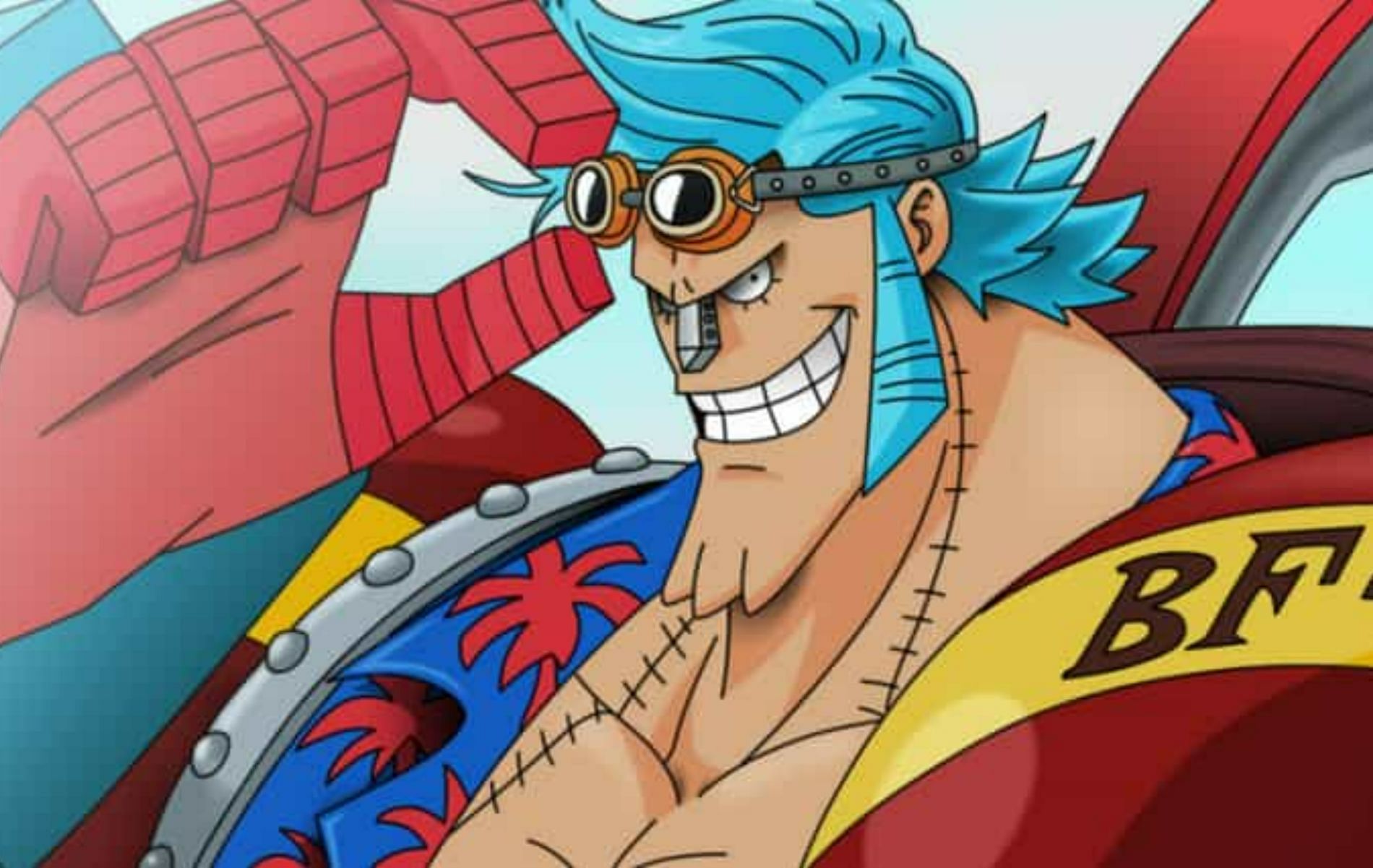 Franky will lose to Naruto&#039;s Sasuke (Image via Eiichiro Oda/Shueisha/Viz Media/One Piece)