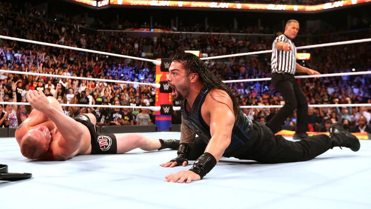 WWE SummerSlam 2018 में रोमन रेंस ने किया था ब्रॉक लैसनर की बादशाहत का अंत