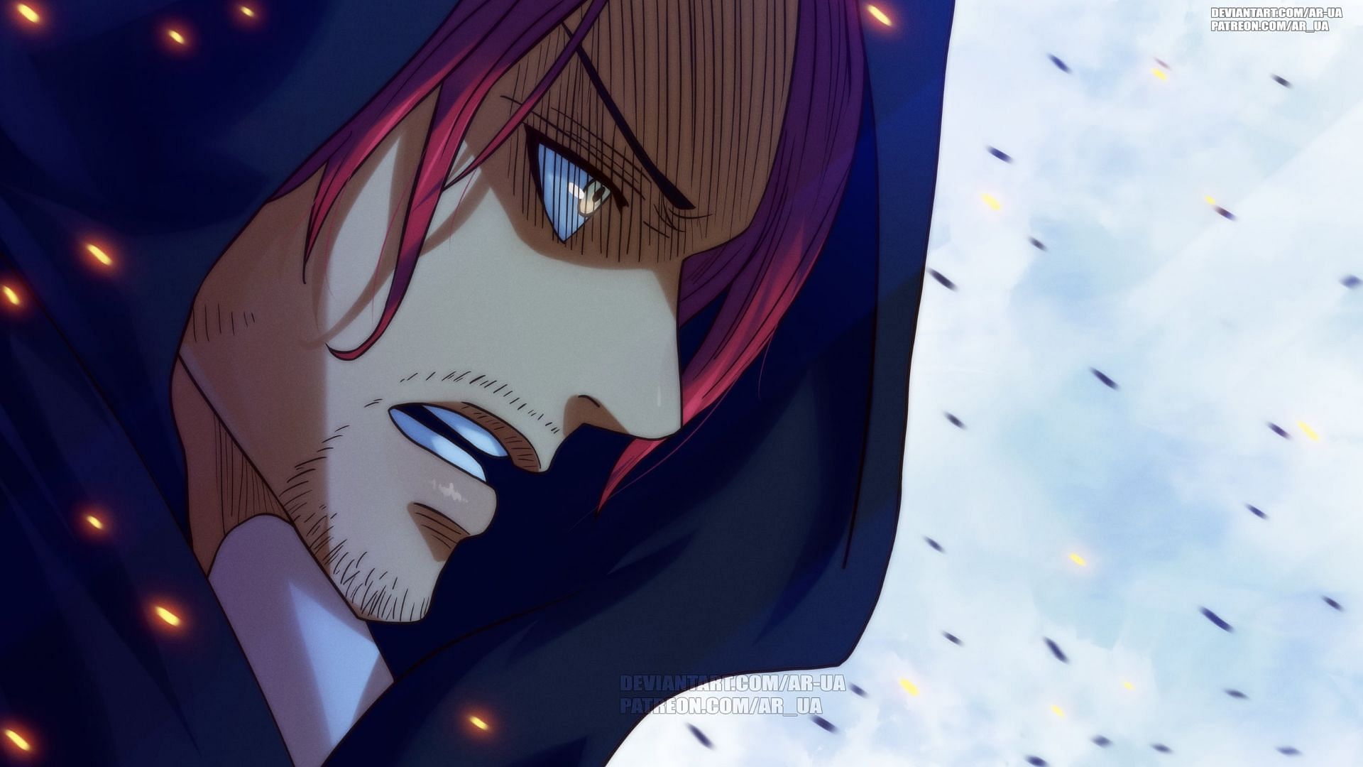 onepiecefilmred #onepiece #luffy #shanks #anime