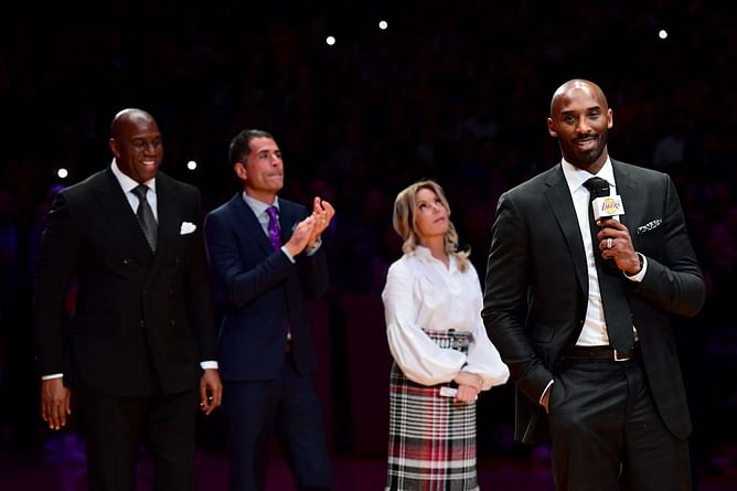 "When I lean on Magic Johnson, when I lean on Phil Jackson, that’s advice that I’m getting for me and my decision-making process" - Jeanie Buss reveals she goes to Lakers greats for sound advice